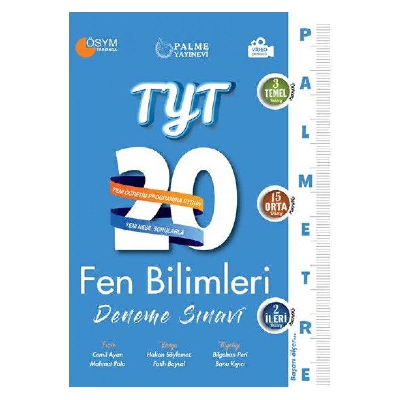 Palme Tyt Fen Bilimleri 20...