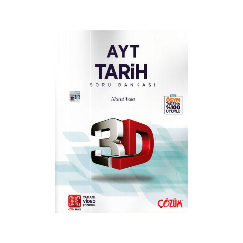 3D Ayt Tarih Soru Bankası Yeni
