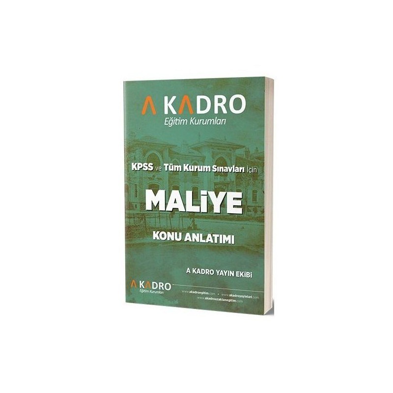 A Kadro 2020 Kpss A Maliye Konu Anlatımlı Yeni