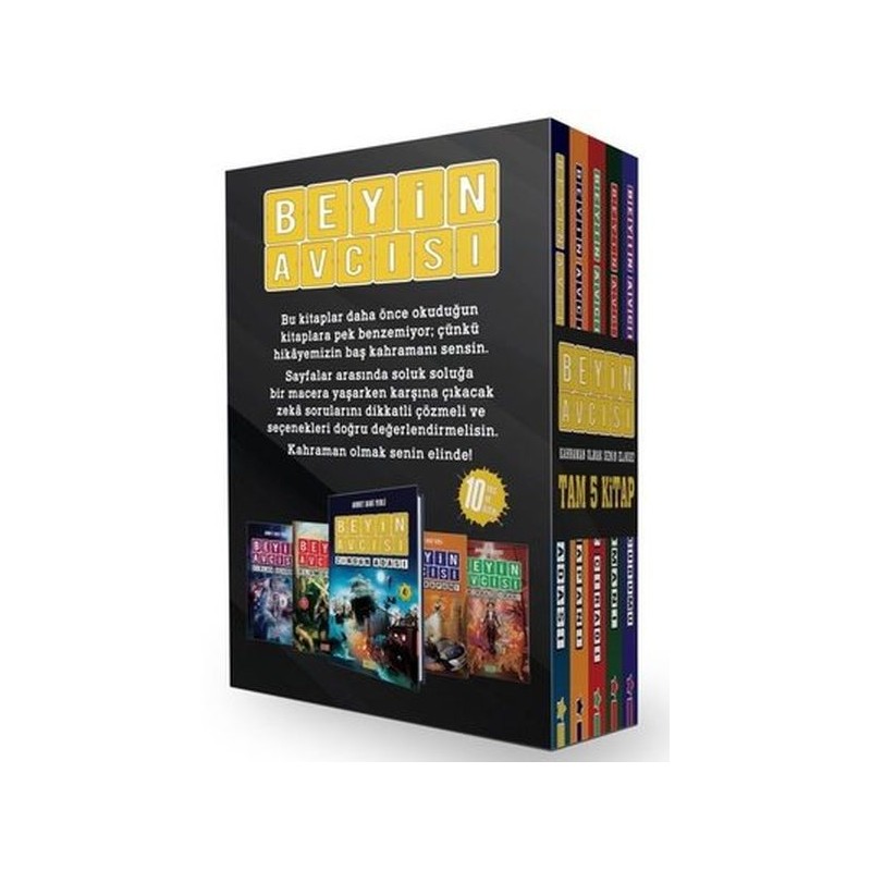 Beyin Avcısı Ciltli 5 Kitap Kutulu Beyin Avcısı Ciltli 5 Kitap Kutulu