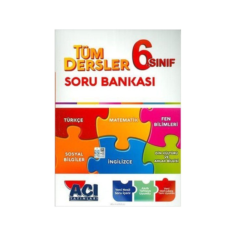 Açı Yayınları 6. Sınıf Tüm Dersler Soru Bankası