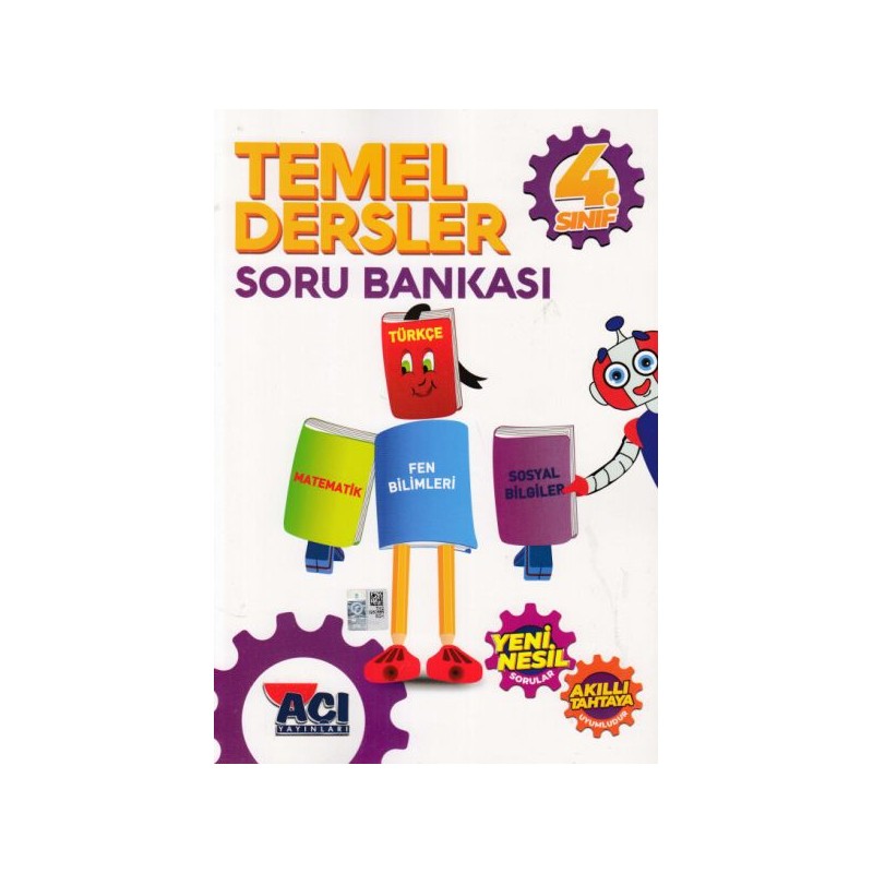 Açı Yayınları 4. Sınıf Temel Dersler Soru Bankası