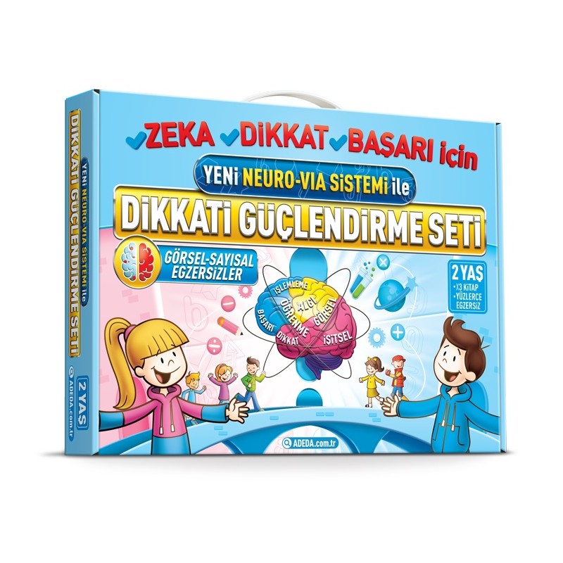 Dikkati Güçlendirme Seti Anasınıfı –2 Yaş Neuro Via