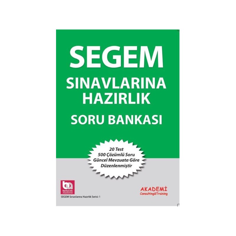 Segem Çözümlü Soru Bankası