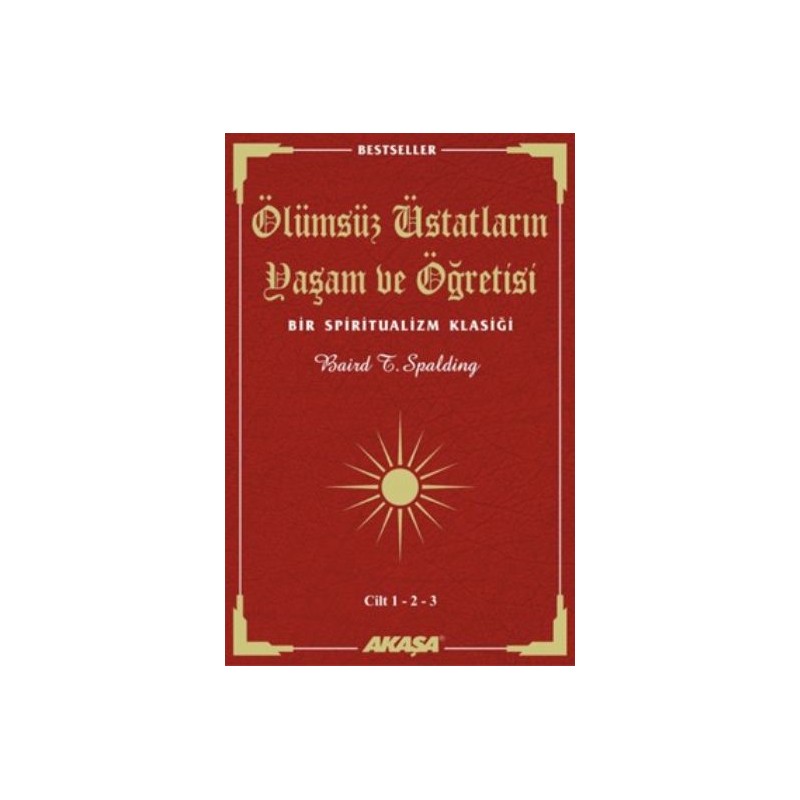 Ölümsüz Üstadların Yaşam Ve Öğretisi 3 Cilt Birarada Bir Spiritualizm Klasiği