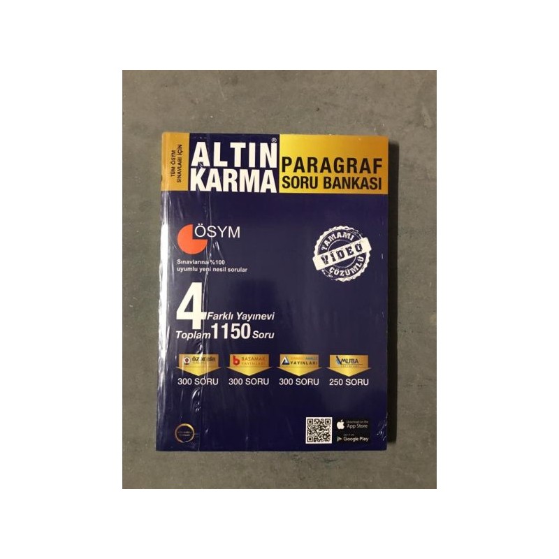 Altın Karma Paragraf Soru Bankası Yeni