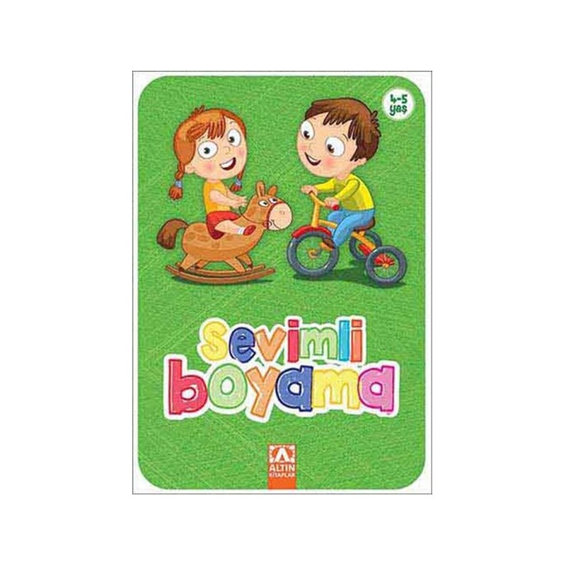 Sevimli Boyama Yeşil