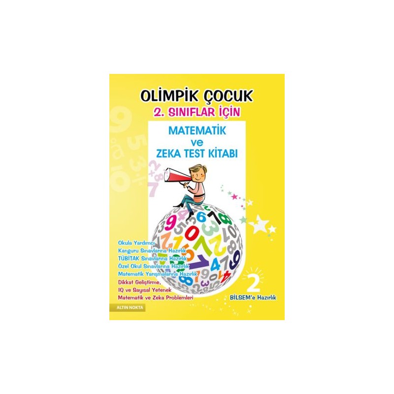 Olimpik Çocuk 2. Sınıflar İçin Matematik Ve Zeka Test Kitabı
