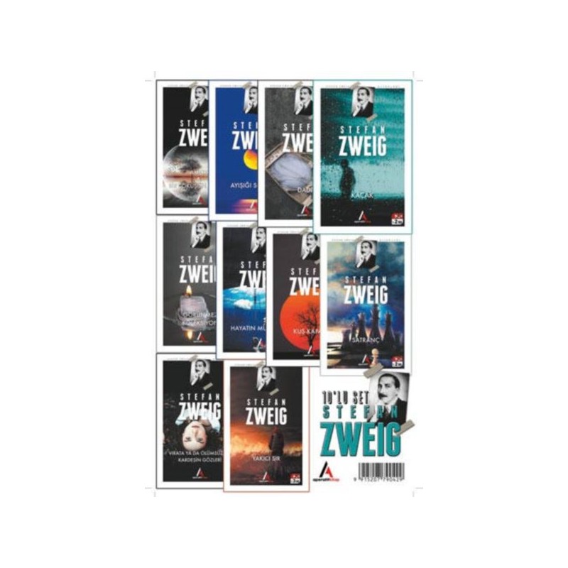 Stefan Zweig Seti 10 Kitap Takım