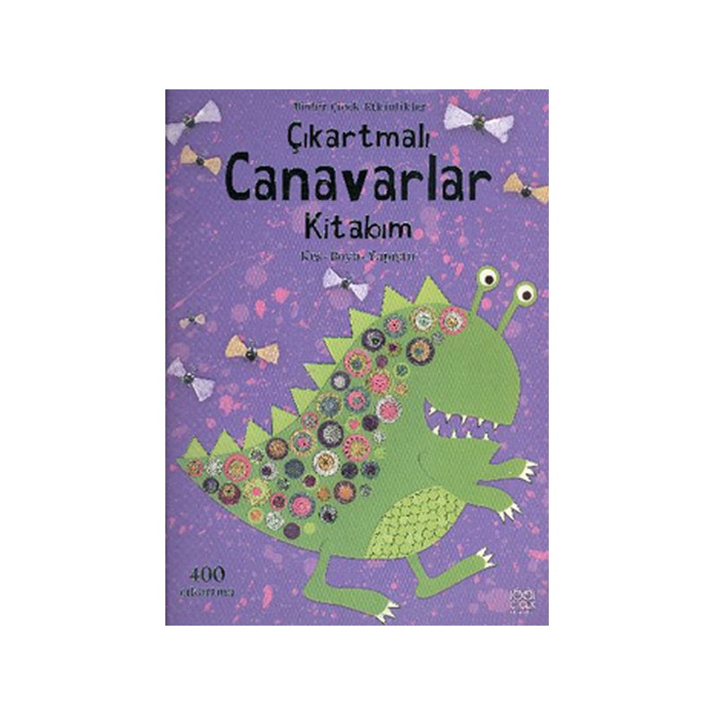Çıkartmalı Canavarlar Kitabım