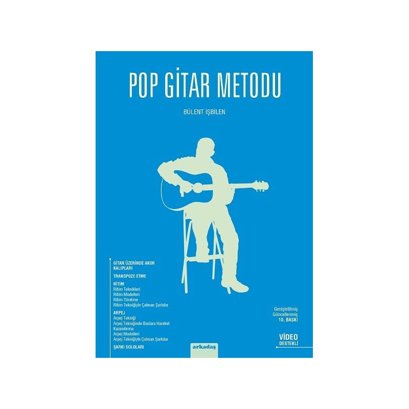 Pop Gitar Metodu Dvd Hediyeli