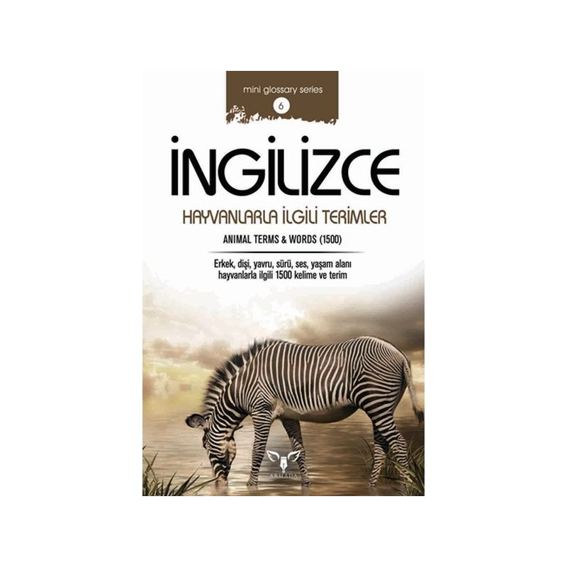 İngilizce Hayvanlarla İngilizce Terimler Mini Glossary Series 6