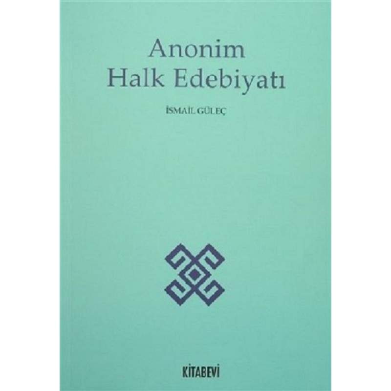 Anonim Halk Edebiyatı