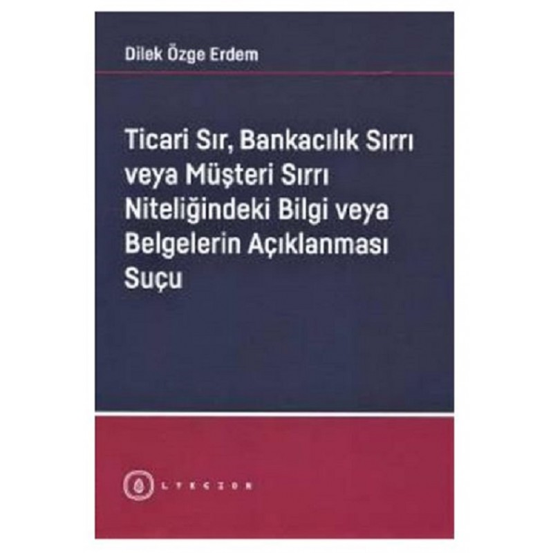 Ticari Sır, Bankacılık...