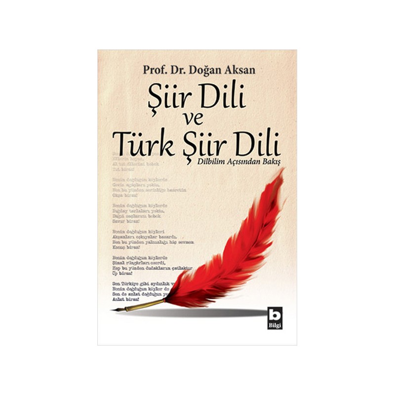 Şiir Dili Ve Türk Şiir Dili Dilbilim Açısından Bakış