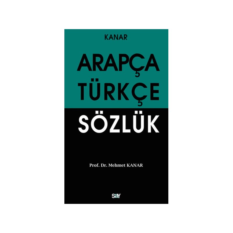 Arapça Türkçe Sözlük Orta Boy