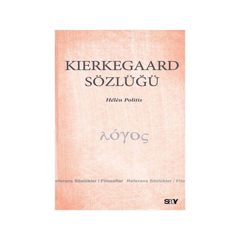 Kierkegaard Sözlüğü