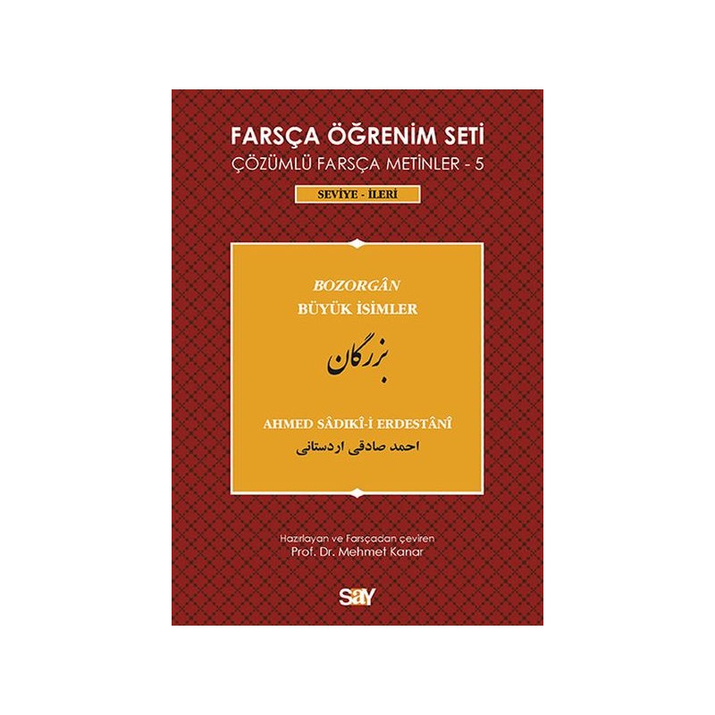 Farsça Öğrenim Seti 5 Seviye İleri Büyük İsimler