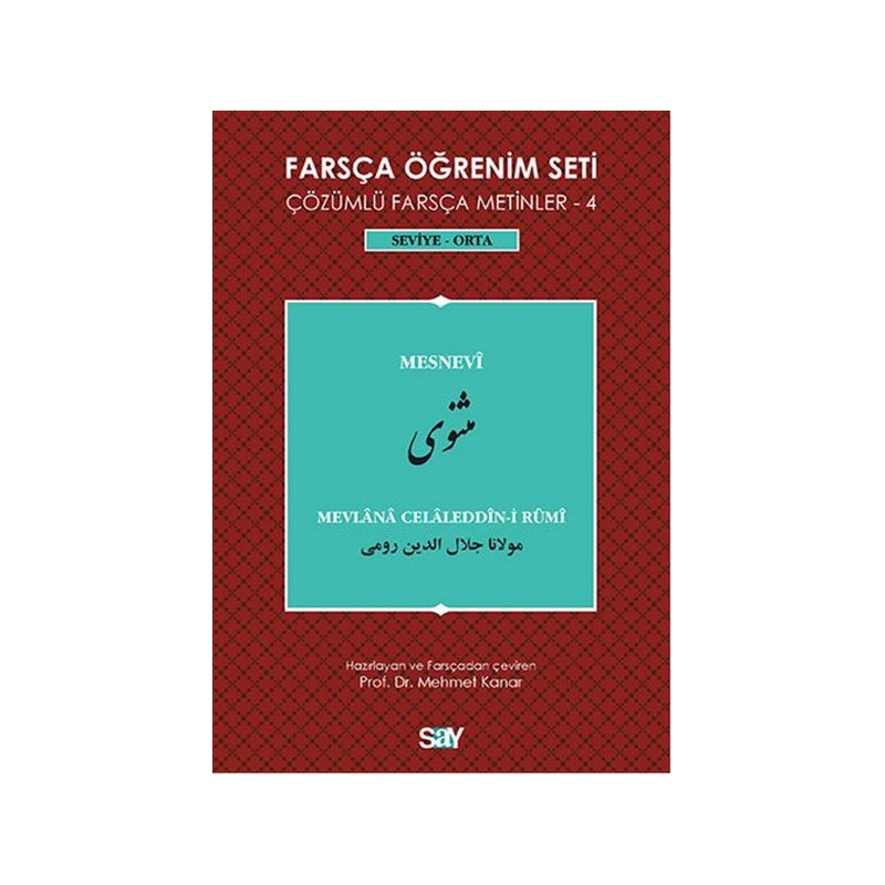Farsça Öğrenim Seti 4 Seviye Orta Mesnevif