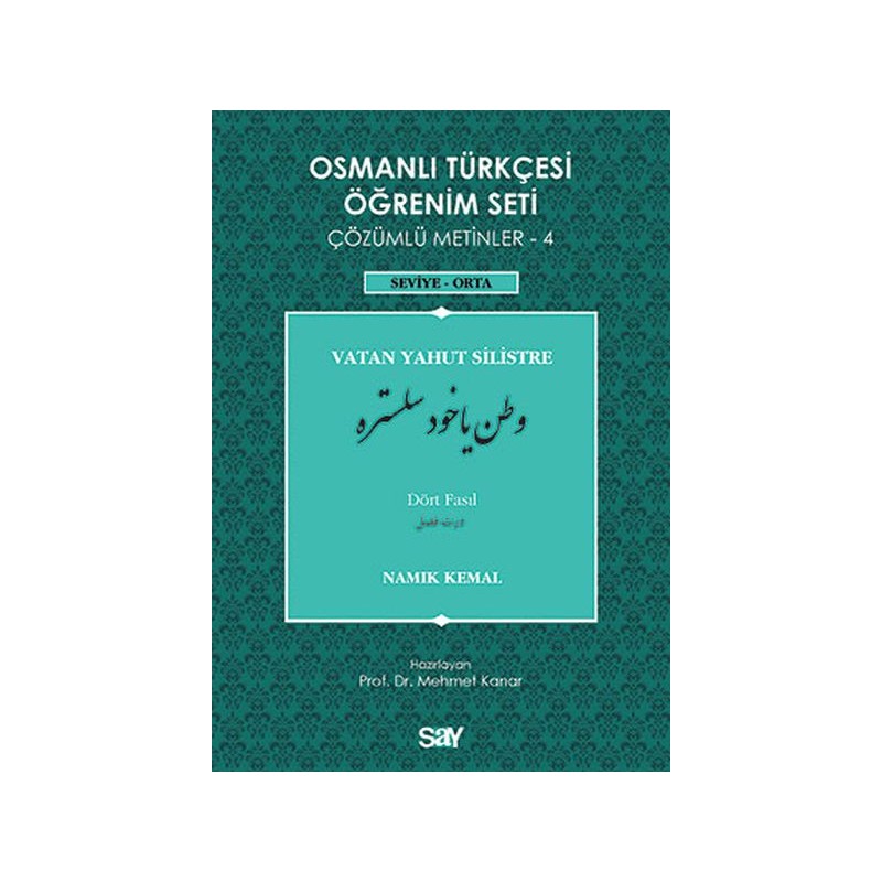 Osmanlı Türkçesi Öğrenim Seti 4 Seviye Orta Vatan Yahut Silistre