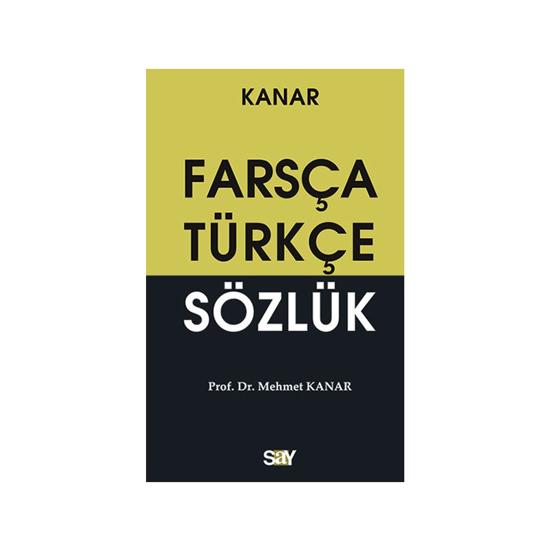 Farsça Türkçe Sözlük Küçük Boy