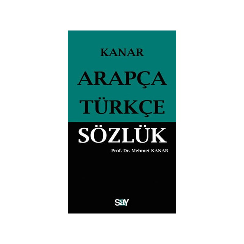 Arapça Türkçe Sözlük Küçük Boy