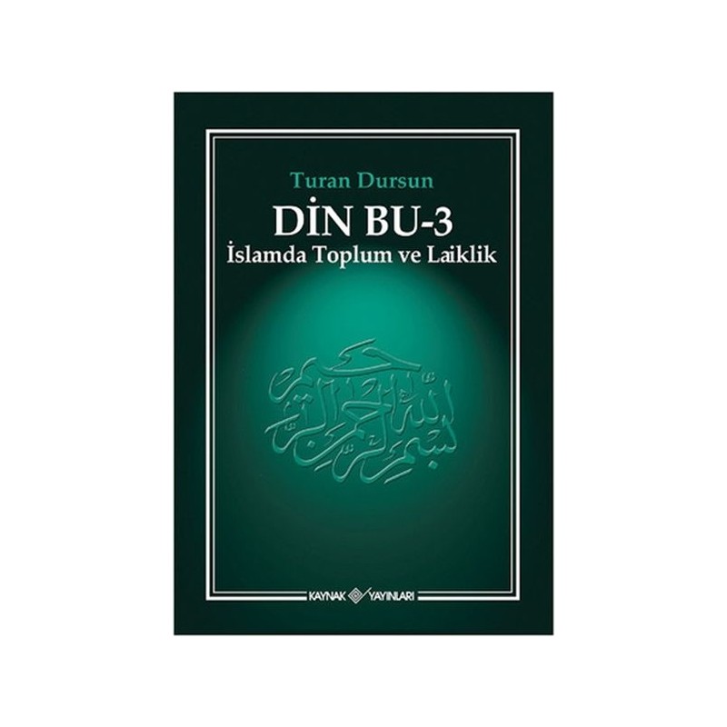 Din Bu 3 İslamda Toplum Ve Laiklik