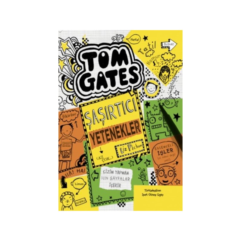 Tom Gates 10 Şaşırtıcı Yetenekler Ciltli