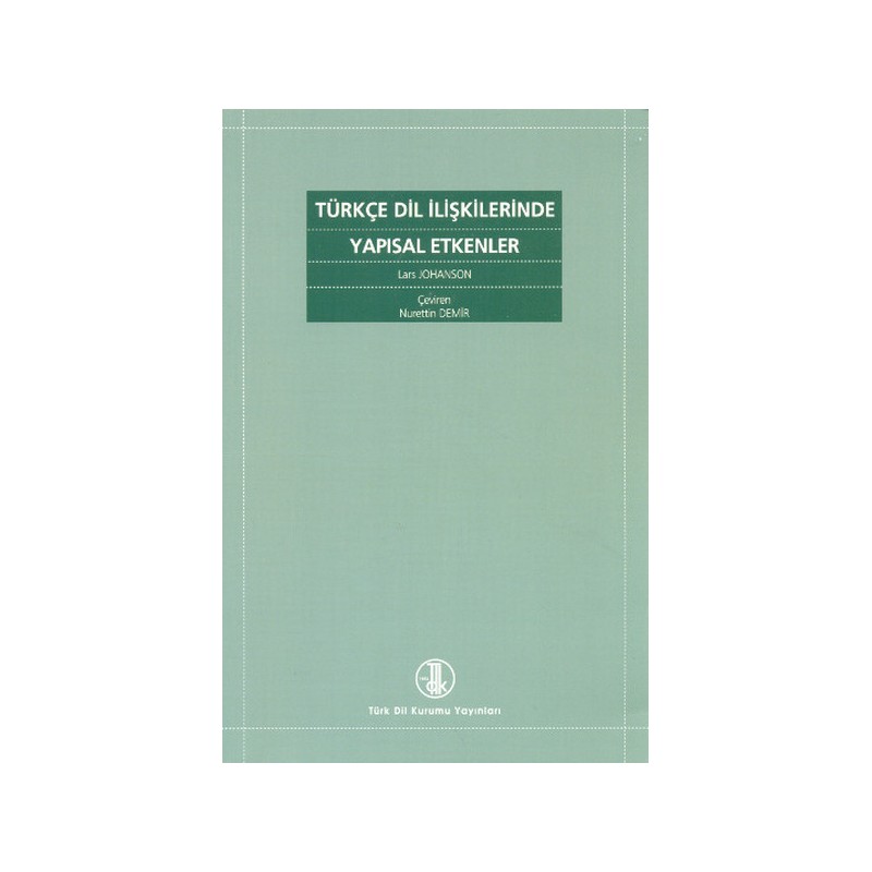 Türkçe Dil İlişkilerinde...