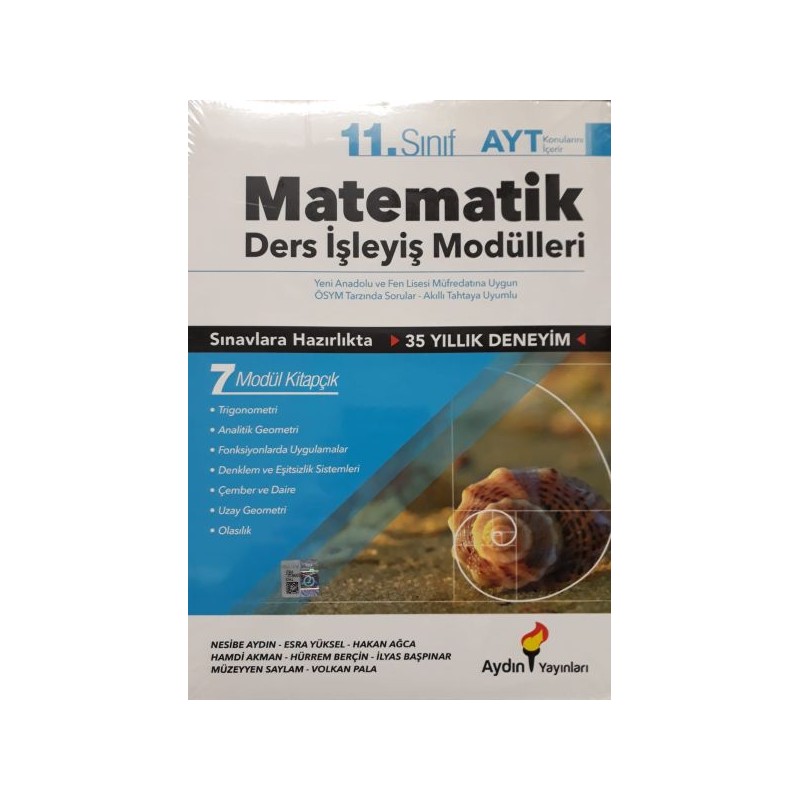 Aydın 11. Sınıf Matematik Ders İşleyiş Modülleri