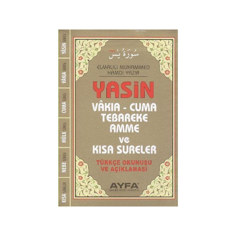 Yasin Üçlü Cep Boy Flekso Kapak