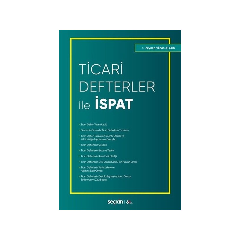 Ticari Defterler Ile İspat