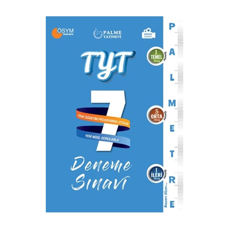 Palme 2021 Tyt 7 Deneme Sınavı