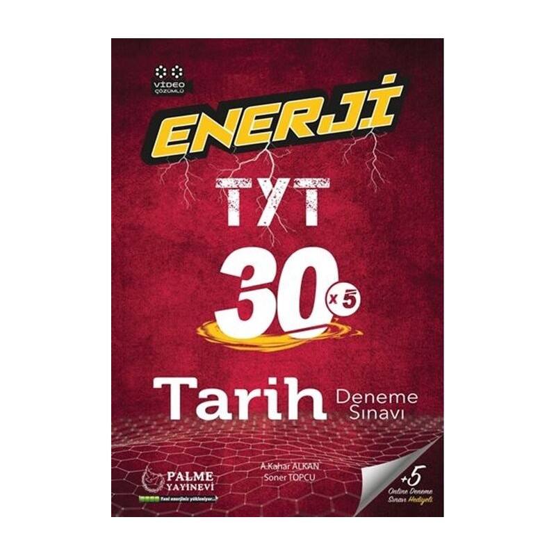 Palme 2021 Enerji Tyt 30X5...