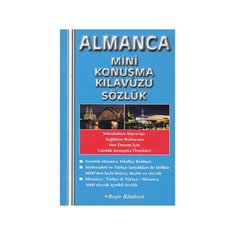 Almanca Mini Konuşma Kılavuzu Sözlük