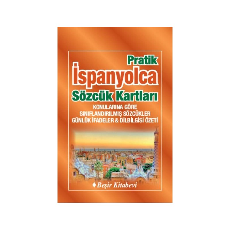 Beşir Pratik İspanyolca Sözcük Kartları