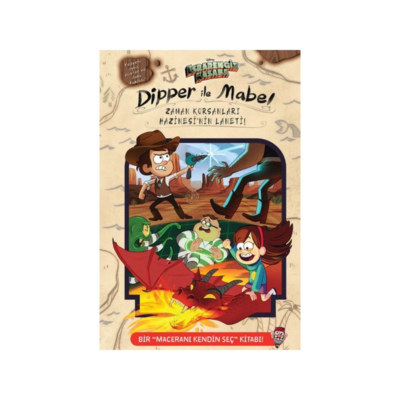 Disney Esrarengiz Kasaba Dipper Ve Mabel Zaman Korsanları Hazinesi'nin Laneti