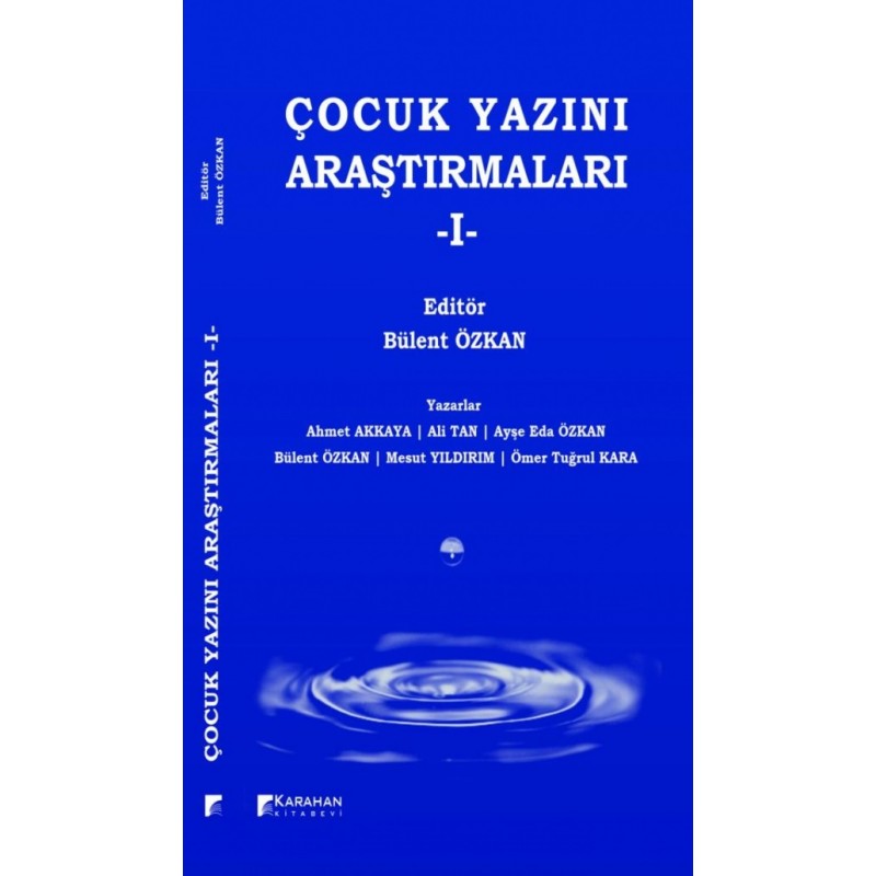 Çocuk Yazını Araştırmaları 1