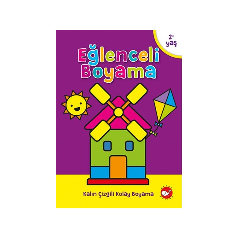 Eğlenceli Boyama Kalın Çizgili Kolay Boyama
