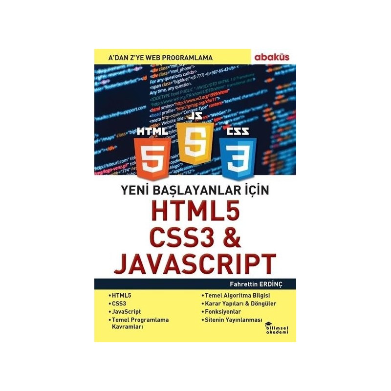 Yeni Başlayanlar İçin Html5, Css3 Ve Javascript
