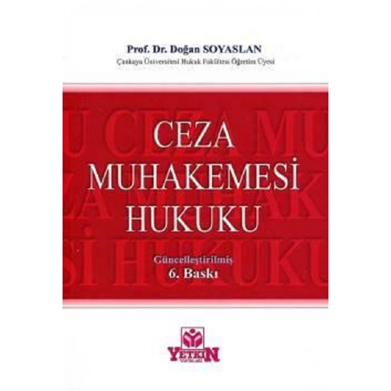 Ceza Muhakemesi Hukuku