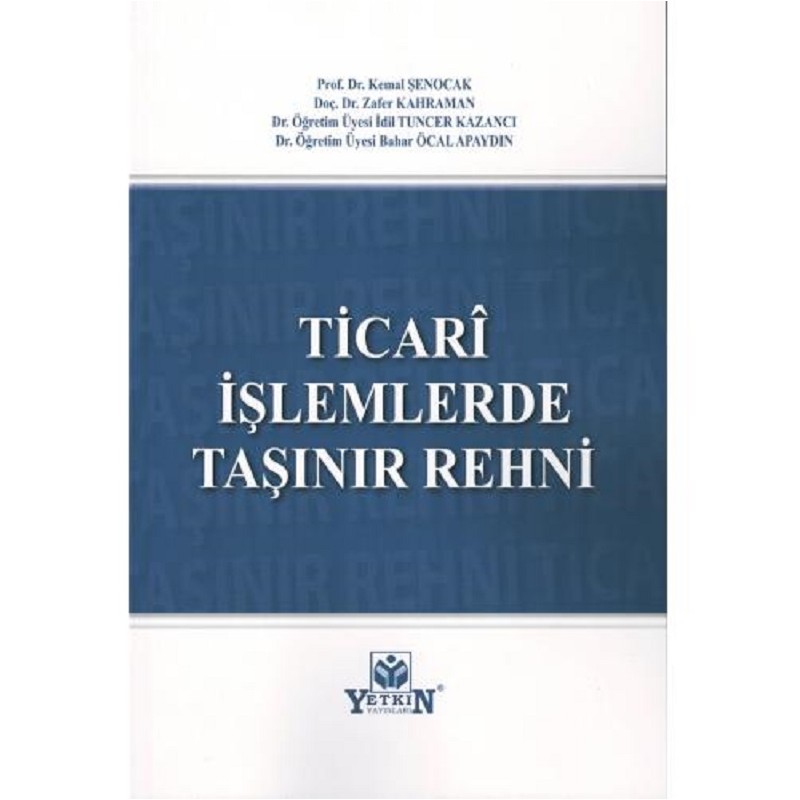 Ticari İşlemlerde Taşınır...