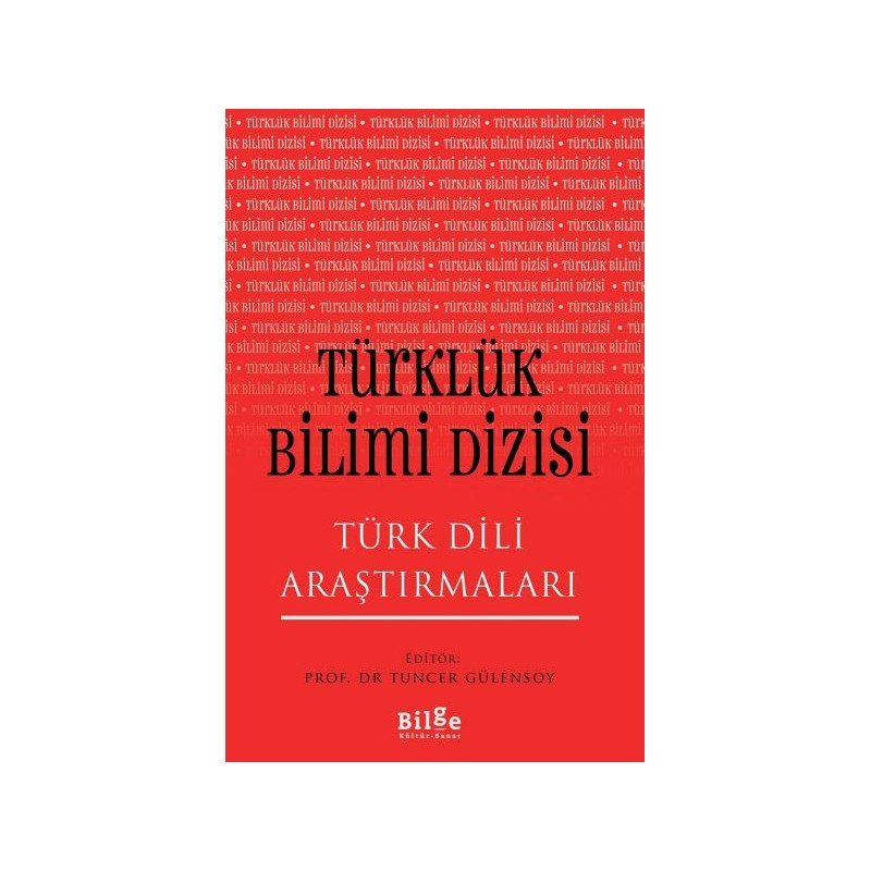 Türklük Bilimi Dizisi Türk Dili Araştırmaları