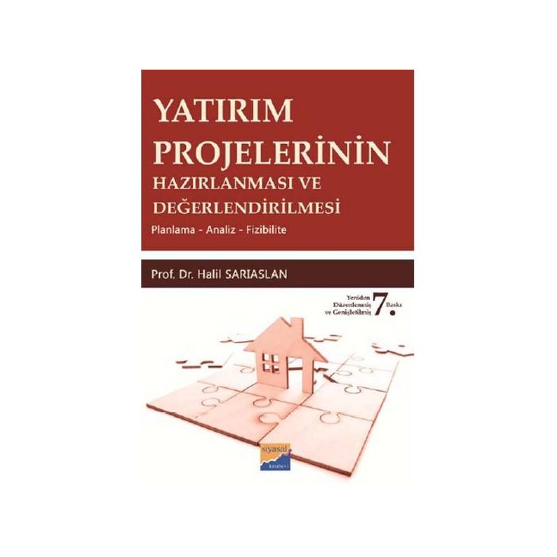 Yatırım Projelerinin Hazırlanması Ve Değerlendirilmesi Planlama Analiz Fizibilite