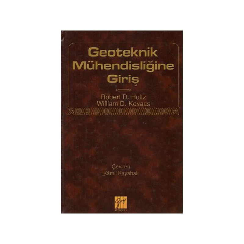 Geoteknik Mühendisliğine Giriş