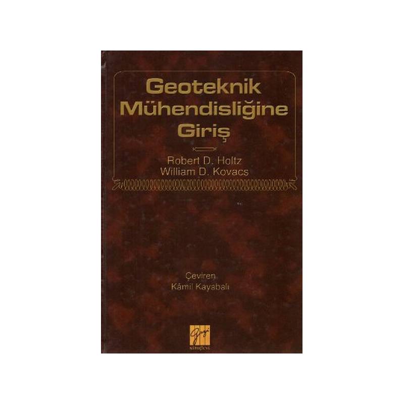 Geoteknik Mühendisliğine Giriş