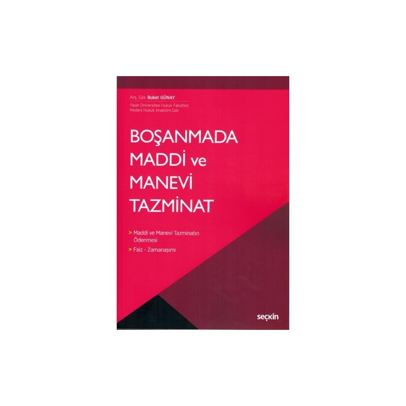 Boşanmada Maddi Ve Manevi Tazminat