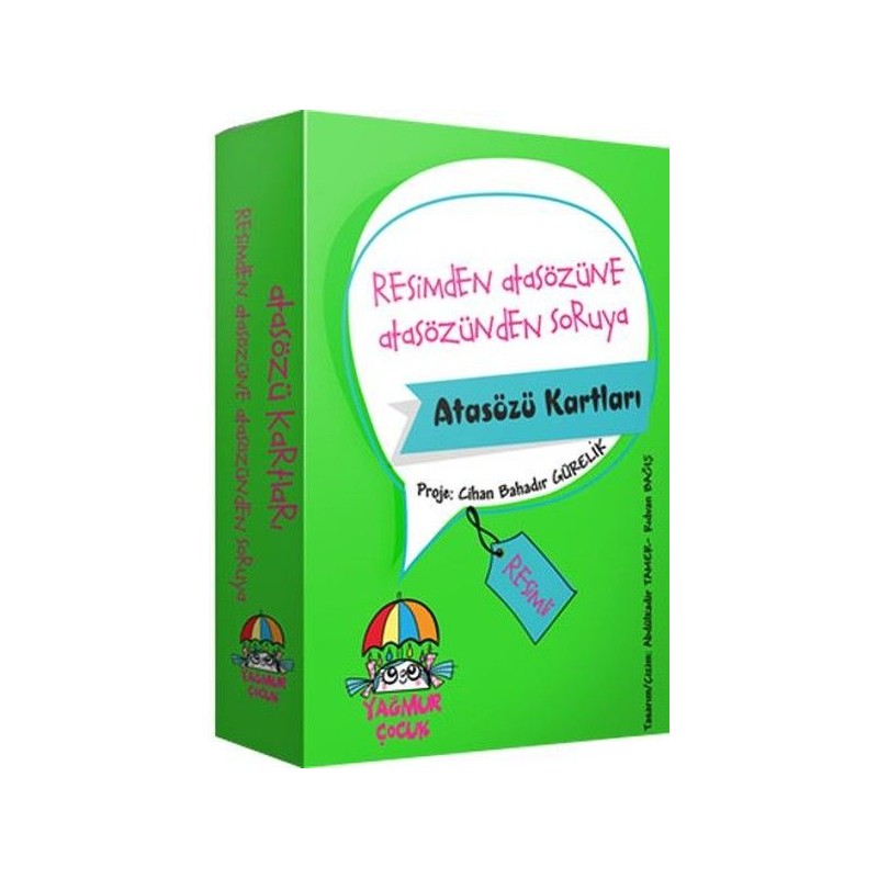 Resimden Atasözüne, Atasözünden Soruya Atasözü Kartları 1