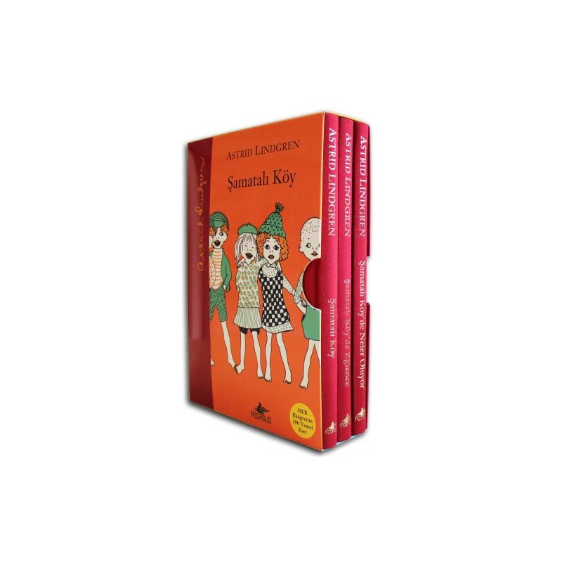 Şamatalı Köy Serisi Kutulu Özel Set 3 Kitap Ciltli