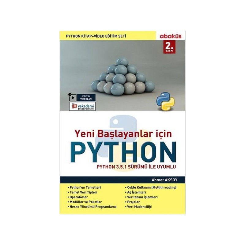 Python / Yeni Başlayanlar İçin - Python 3.5.1 Sürümü Ile Uyumlu